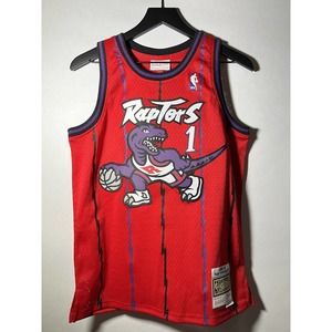 Tracy McGrady Toronto Raptors Youth Large Mitchell & Ness 98-99 Authentic Jersey